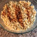 Mums's cooksnap of when they made Deviled Egg Macaroni Salad.