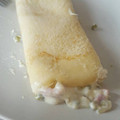El cooksnap de Alicia Méndez Álvarez cuando hizo Crepes salados con guisantes.