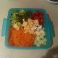 El cooksnap de Patricia Moyes cuando hizo Vianda saludable. Ensalada fresca.
