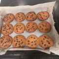 El cooksnap de jordi cuando hizo Cookies con chips de chocolate.