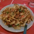 El cooksnap de Alfredo2018 cuando hizo Revuelto Gramajo light en Wok.