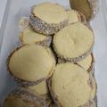 El cooksnap de Sandra Chavasco cuando hizo Alfajor de Maicena.