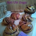 Cooksnap dari Dapoer-94 untuk resep Purple Sweet Potato Bread(Roti Ubi Ungu)