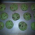 Christopher Miesmer's cooksnap of when they made Mint Chocolate Chip Cookies.