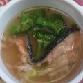 Cooksnap dari fina untuk resep Soup Brokoli Tulang Salmon