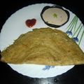  Chef Richa pathak. का कुकस्नैप जब उन्होंने हरा मूंग वेजिटेबल चीला बनाया था।