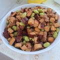 金小慶 的 豆干毛豆炒肉末 cooksnap
