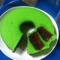 Cooksnap dari Marliana Lina untuk resep BRO KUPISDANCOK (Brownies Kukus Lapis Pandan Coklat)
