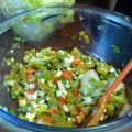 El cooksnap de armando Olvera cuando hizo Ensalada de nopales.