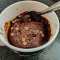 Shailaja Selvaraj's cooksnap of when they made Brownie in Mug @2mins (Brownie recipe in tamil).