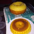 El cooksnap de Noemí Hamilton cuando hizo Torta económica, matera de cítricos y sémola.