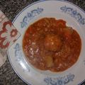 El cooksnap de Claudia Alejandra cuando hizo Albóndigas de pollo en salsa de tomate.