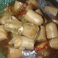 Cooksnap dari Dina Novita untuk resep Sosis Ayam Saus Teriyaki