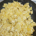 El cooksnap de Miguel Caro Piorno cuando hizo Patatas revueltas con huevos y cebollas.