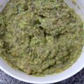 El cooksnap de Jorge Demczyk cuando hizo Guacamole.