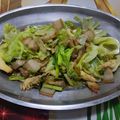 潘俊霖的(簡單料理) 的 高麗菜炒鹹豬肉 cooksnap
