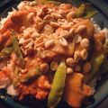 supernanny's cooksnap of when they made Thai Peanut Sriracha Chicken.