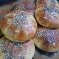 El cooksnap de Vale Llanes cuando hizo Pan de hamburguesas.