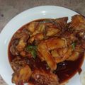Cooksnap ptr_ syahirah semasa beliau membuat Ayam Masak Merah.