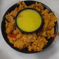 Arpita Kushal Thakkar's cooksnap of when they made વઘારેલી ખીચડી (Vaghareli Khichdi Recipe in Gujarati).