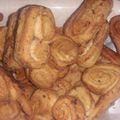 El cooksnap de Cristina Moyano cuando hizo Palmeritas con hojaldre rápido.