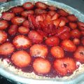 El cooksnap de Maria cuando hizo Cheesecake de frutos rojos (con queso crema).