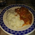 El cooksnap de Chus Vekaye cuando hizo Lomo de cerdo con champiñones.
