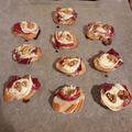El cooksnap de Beca cuando hizo Tostas de Jamón con Queso de cabra y Miel.
