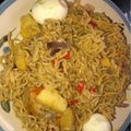 Salma Abdulhamid Baffa's cooksnap of when they made Indomie irish potatoes.