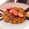 El cooksnap de Ana Angel cuando hizo Hot cakes de avena y manzana🥞.