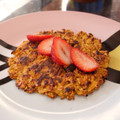 El cooksnap de Ana Angel cuando hizo Hot cakes de avena y manzana🥞.