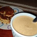 El cooksnap de Vivicabezas Cabezas cuando hizo Pancakes de avena y chip de chocolate.