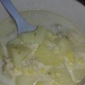 Cooksnap dari Nirmala Trifena Putri untuk resep Kentang Jagung Ayam Sup Carbonara (susu)