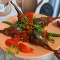  Mrinalini Sinha का कुकस्नैप जब उन्होंने मसालेदार भरवा बैंगन (masaledar bharwa baingan recipe in Hindi) बनाया था।