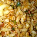 pooja sagar's cooksnap of when they made Macroni.