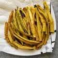 El cooksnap de Tonysantos cuando hizo Patatas fritas de berenjena y calabacín.