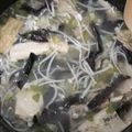 Cooksnap dari Gertrude Agnès untuk resep Sup Jamur kembang tahu