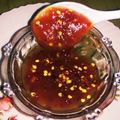 Shilpa Naskar's cooksnap of when they made সুইট চিলি সস (sweet chilli sauce recipe in bengali).