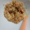 Cooksnap dari Elviena Oktavia untuk resep Salmon with Cheesy Mashed Potato (MPASI 9m+)