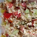 Cooksnap από Natasa Anathema στη συνταγή Tabule σαλάτα νηστίσιμη με αγγούρι, ντομάτα, δυόσμο, πλιγούρι, χυμό λεμόνι, και μπόλικο δυόσμο