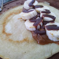 El cooksnap de Gonzalo Martín Aguilar cuando hizo Panqueques con dulce de leche y banana.