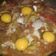 El cooksnap de Sandra cuando hizo Huevos rotos con calabacín y pimiento.