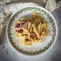 Cooksnap Maisarah Mamat semasa beliau membuat Creamy Pasta.