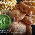 Sunita Bhargava का कुकस्नैप जब उन्होंने मसाला पूरी (masala poori recipe in Hindi) बनाया था।