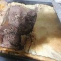 El cooksnap de alejandra cuando hizo Carne en masa.