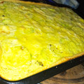 El cooksnap de Mauro Vitale cuando hizo Tarta de zapallitos con queso.