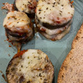 El cooksnap de Clara cuando hizo Berenjenas a la parmesana.