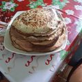 El cooksnap de Paola Gutiérrez cuando hizo Panqueques rellenos.