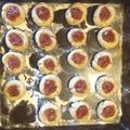 El cooksnap de Christian Trafulsi cuando hizo Pepas de membrillo y avena veganas (re fáciles) ❤️.