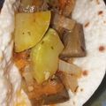 El cooksnap de Vanessa cuando hizo Tacos vegetarianos.